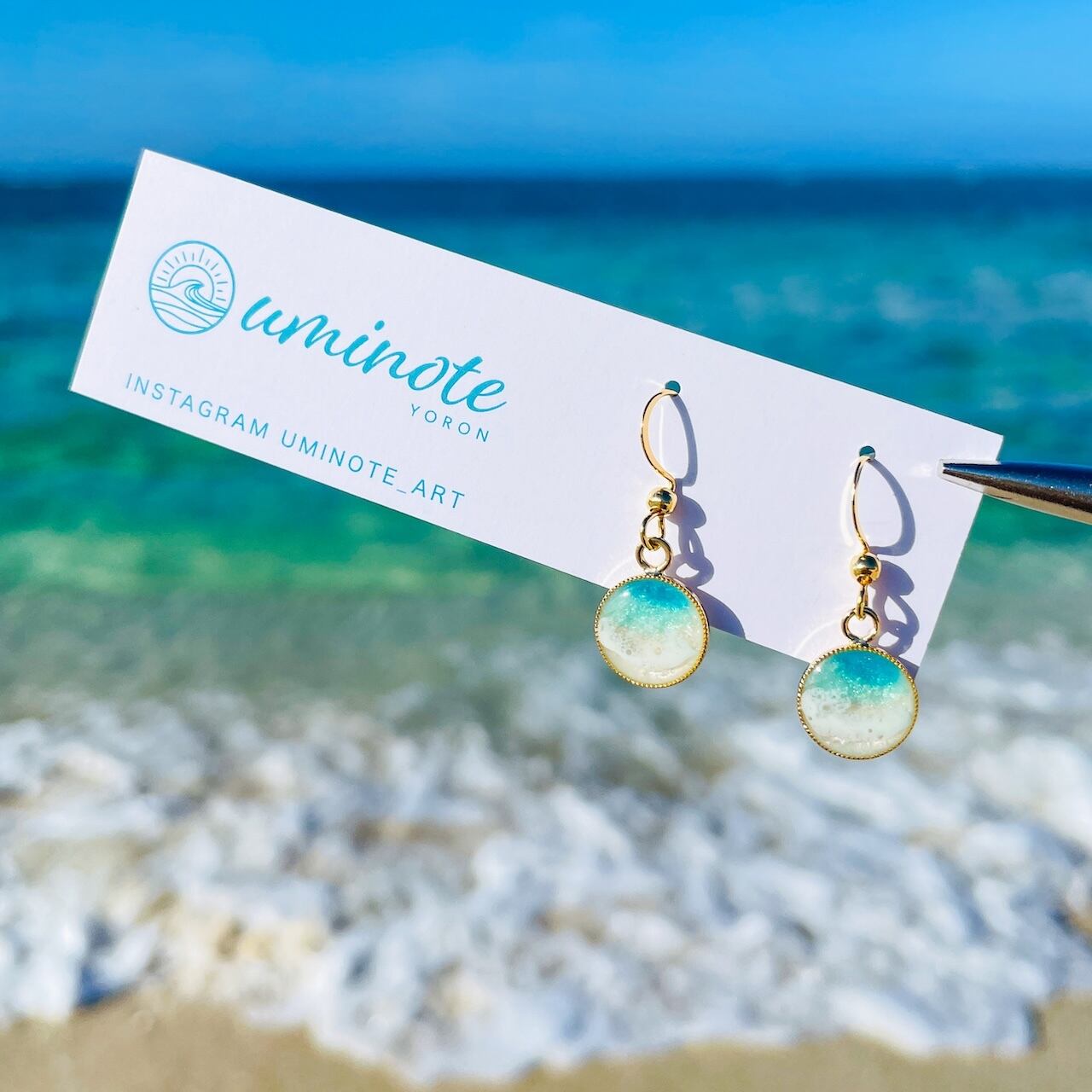 Beach Collection》オーシャンアートピアス / イヤリング 【ヨロン