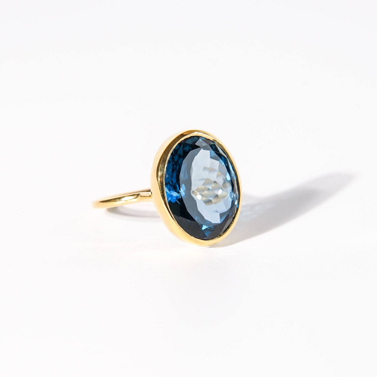 【14号】ロンドンブルートパーズ リング（グラン）