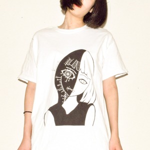 T-shirt 女の子(白)