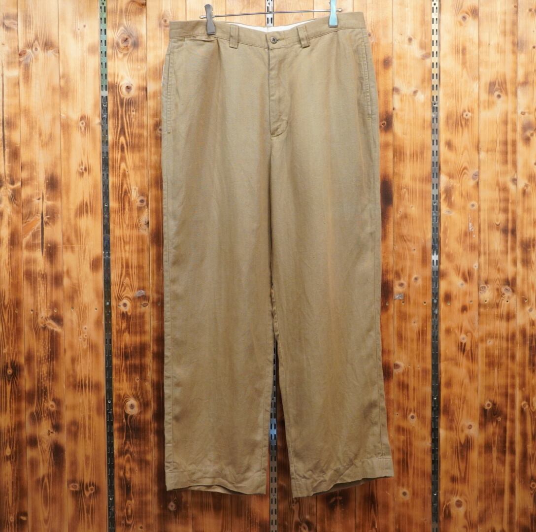 ralphlauren リネンパンツ スラックス W86cm ラルフローレン