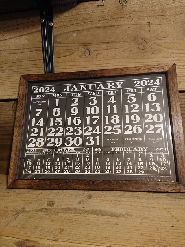LABOR DAY 1930's  style calendar flame (フレームのみ)