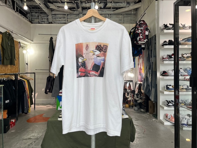 Supreme  × ANTI HERO CURBS TEE WHITE MEDIUM 97816