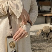 ［ phone strap ］brown leather