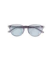 LIGHT GRAY FRAME SUNGLASSES［MHA001］