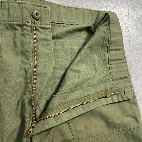 70s アメリカ軍 実物 OG-507 ベイカーパンツ 36 X 29 詳細写真8