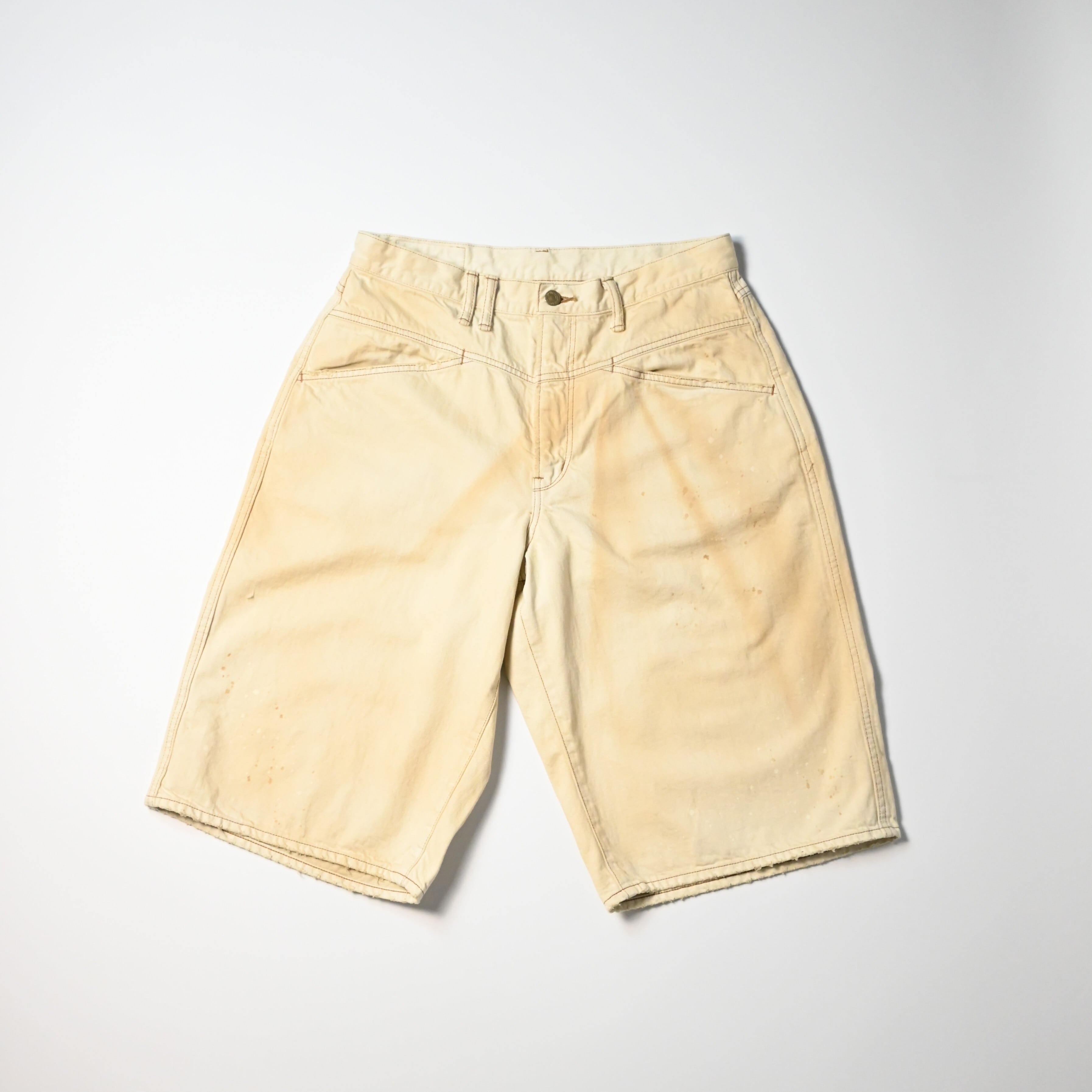 ANACHRONORM ミリタリーショーツ　L ANACHRONORM / FRONT YORK DENIM SHORTS | GANKO