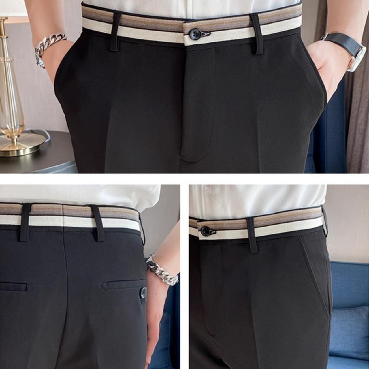 9 points casual pants 00366