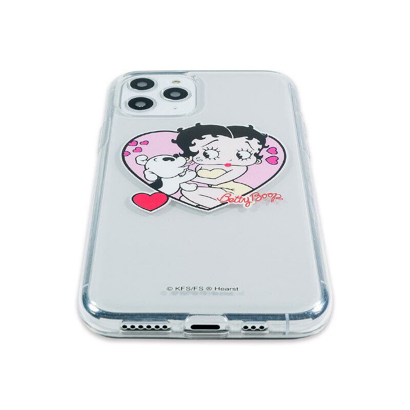 Betty Boop ベティ クリア Iphoneケース Heart Iphonexr Iphone11 Iphone11pro ソフトケース Tpuケース Casely Iphoneケース スマホケース専門店