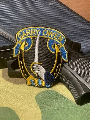 US ARMY 第7騎兵連隊 袖章 ワッペン パッチ PM0586