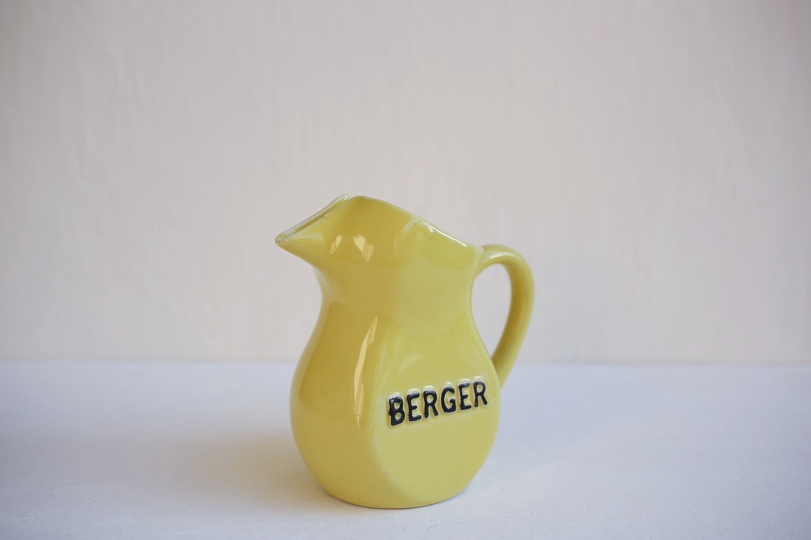 フランス アンティーク ヴィンテージ 陶器 カラフェ ピッシェ『BERGER