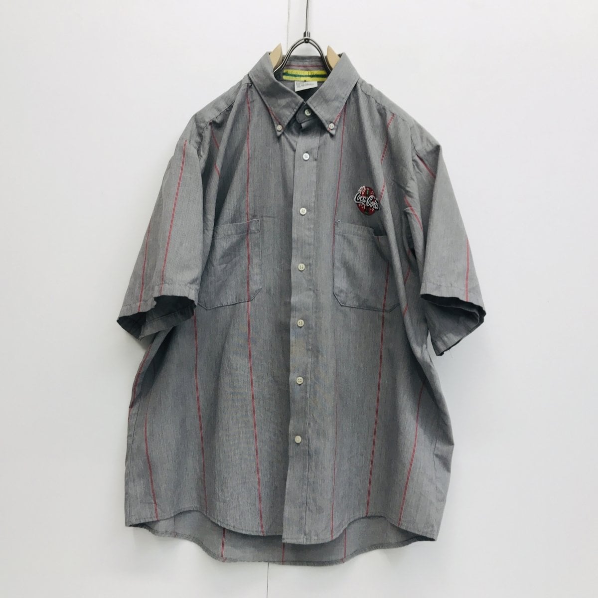 シンタス 90〜 00年代 USA製 COCA COLA コカコーラ ワークシャツ