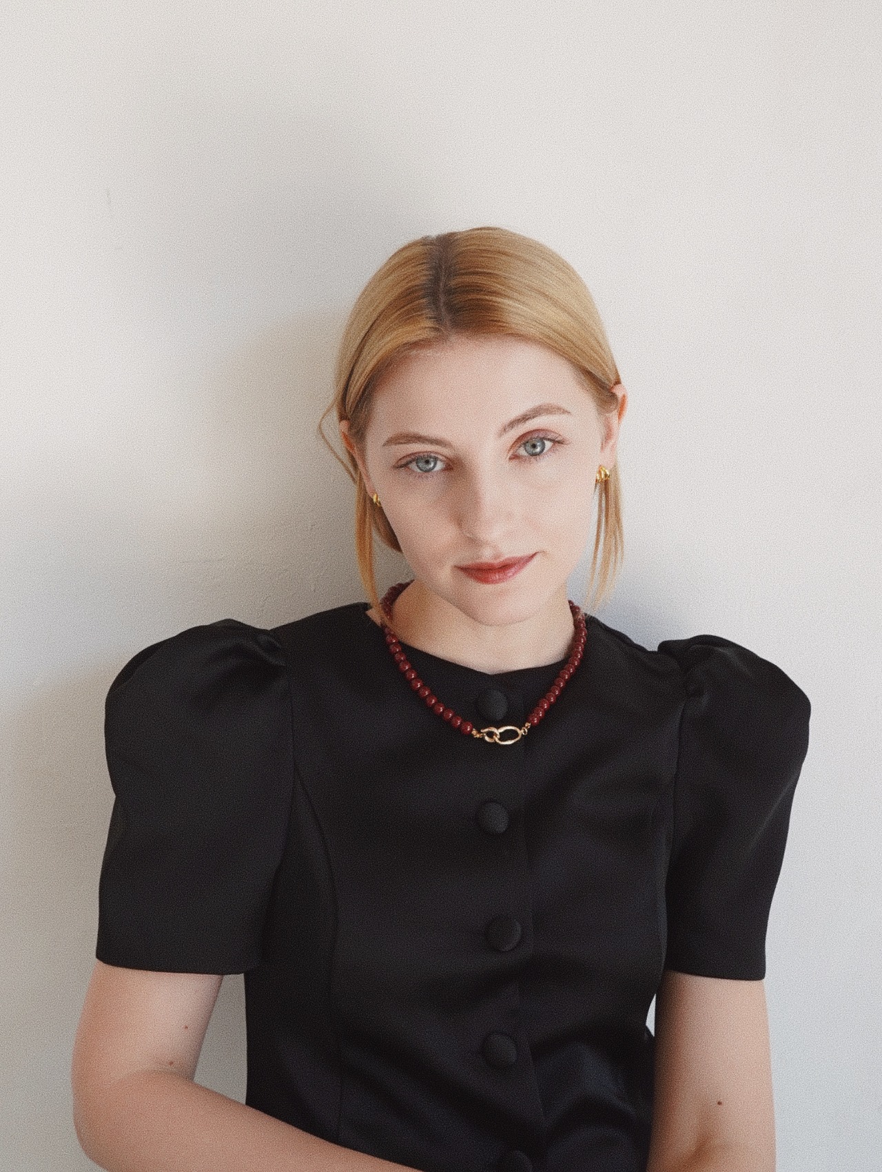 BURGUNDY NECKLACE