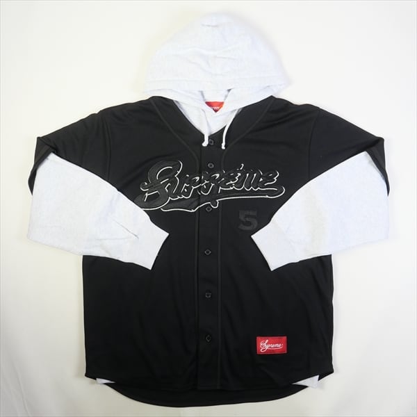 [新品]  supreme baseball jersey hooded