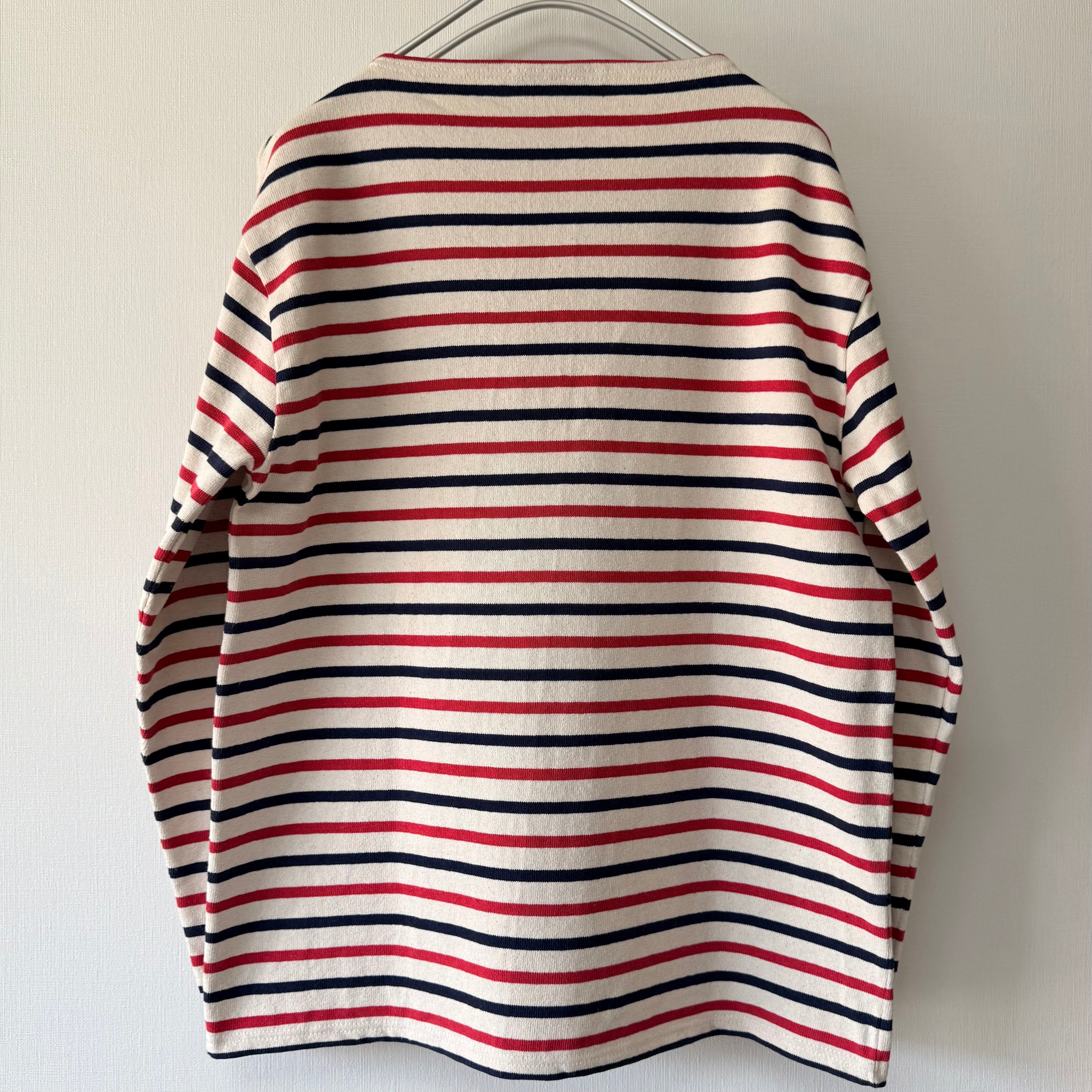 SAINT JAMES トリコロール T6 ウエッソン バスクシャツ SAINT JAMES フランス製 OUESSANT TRI トリコロールボーダー ボート