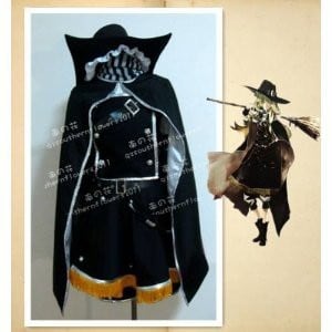 K007 東方project 紅魔城伝説II 霧雨魔理沙 風 コスプレ衣装 cosplay