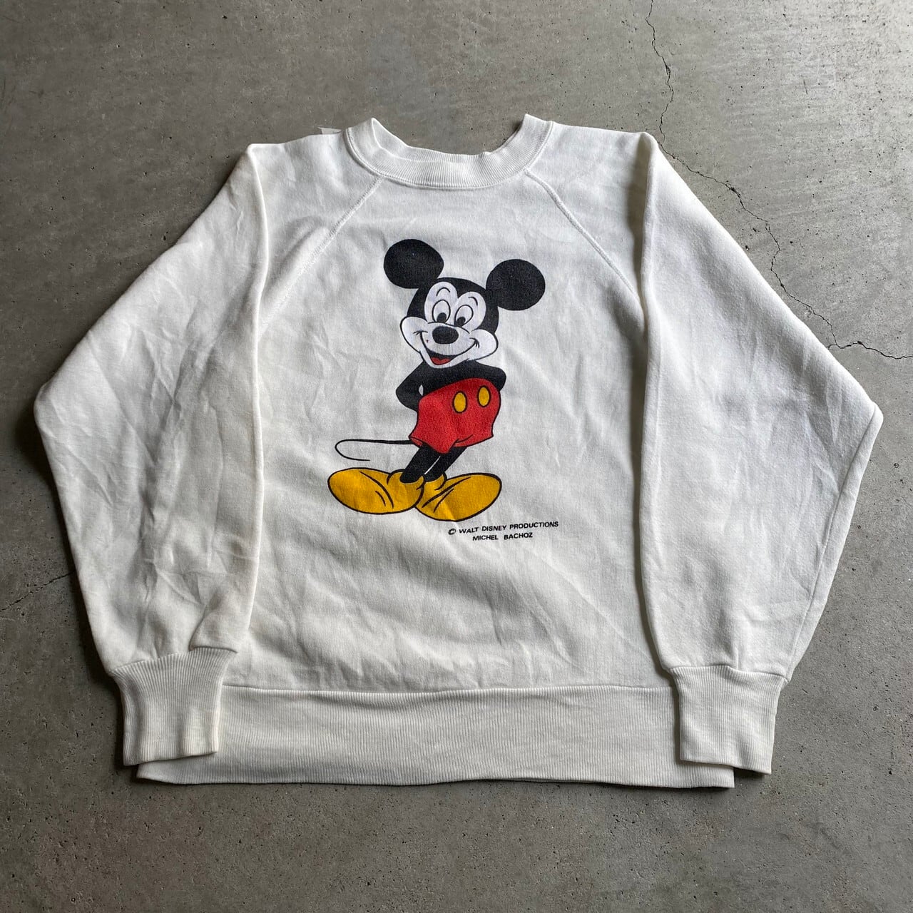 80's VINTAGE Disney Mickey スウェット USA製