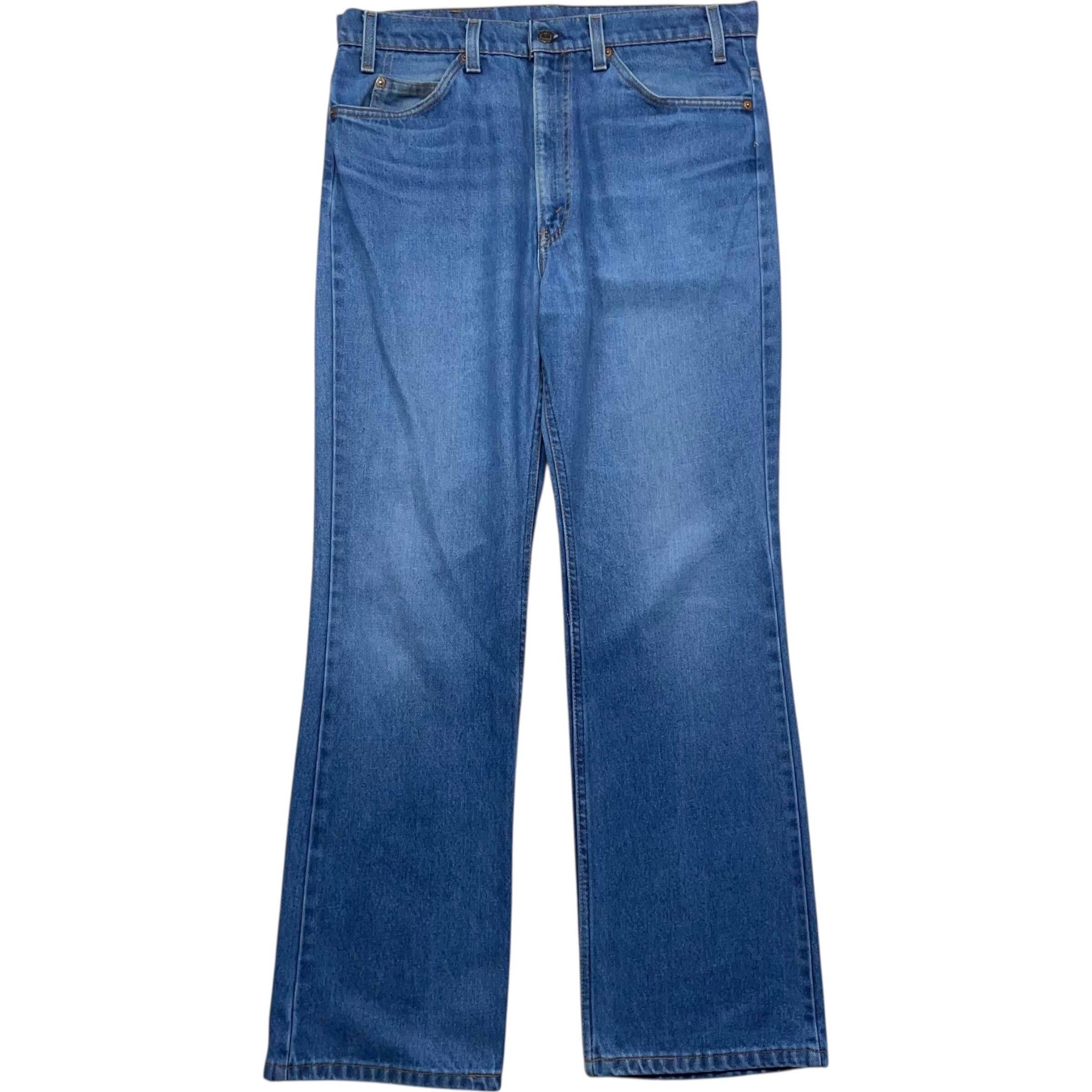 《実寸W36L32》Levi's リーバイス デニムパンツ オレンジタブ no.7710