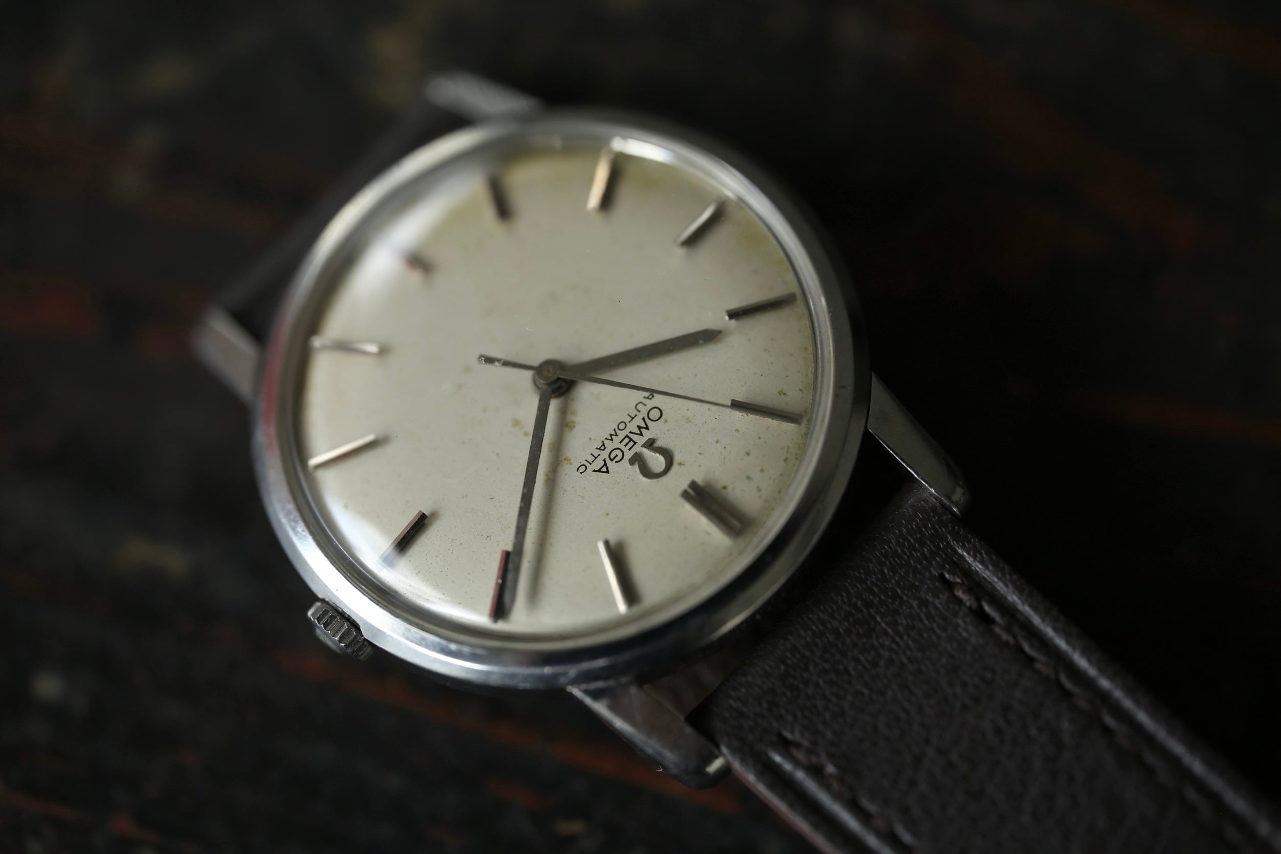 OMEGA】1962年製 オメガ ノンネーム グラデーションエイジング バー