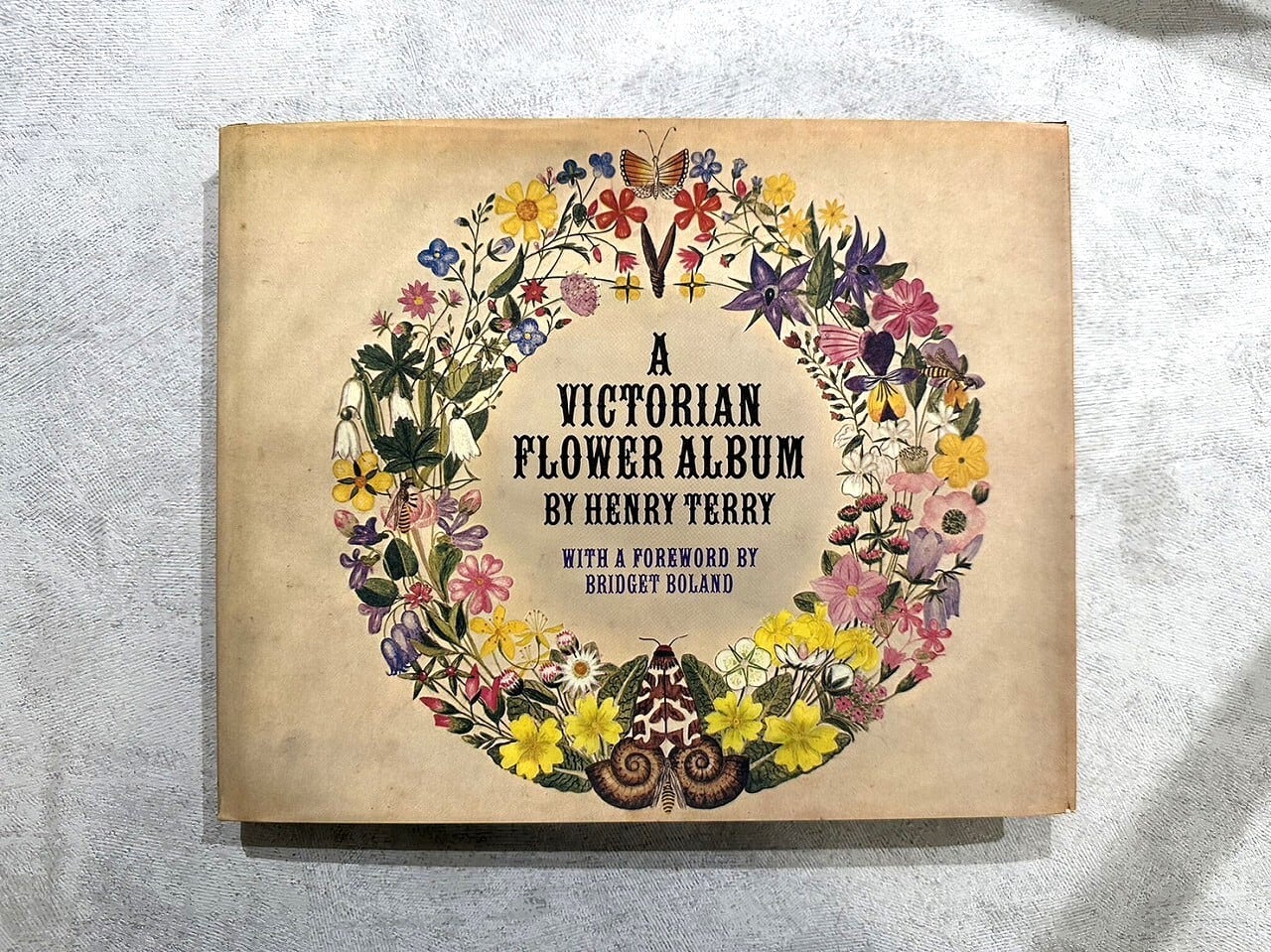 【VW109】A Victorian flower album /visual book
