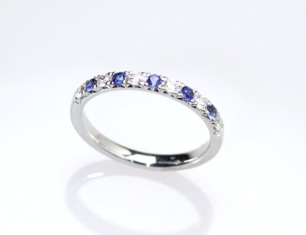天然 ブルーサファイア ダイヤ リング2.61ct pt900 ¥ - リング(指輪)