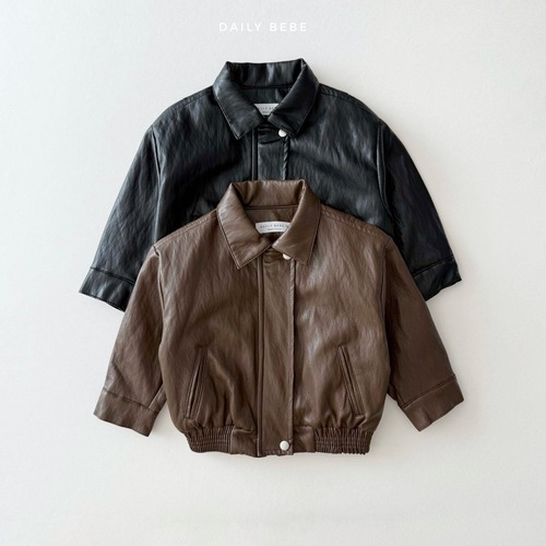 [即納XL]≪DAILYBEBE≫kkaejuk jacket black (kids) 26