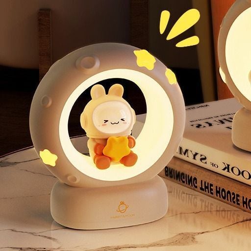 ランプシェード テーブルランプ ウサギ かわいい 寝室 USB充電式 ウサギ ナイトライト テーブルランプ 卓上 LED タッチライト 明るさ