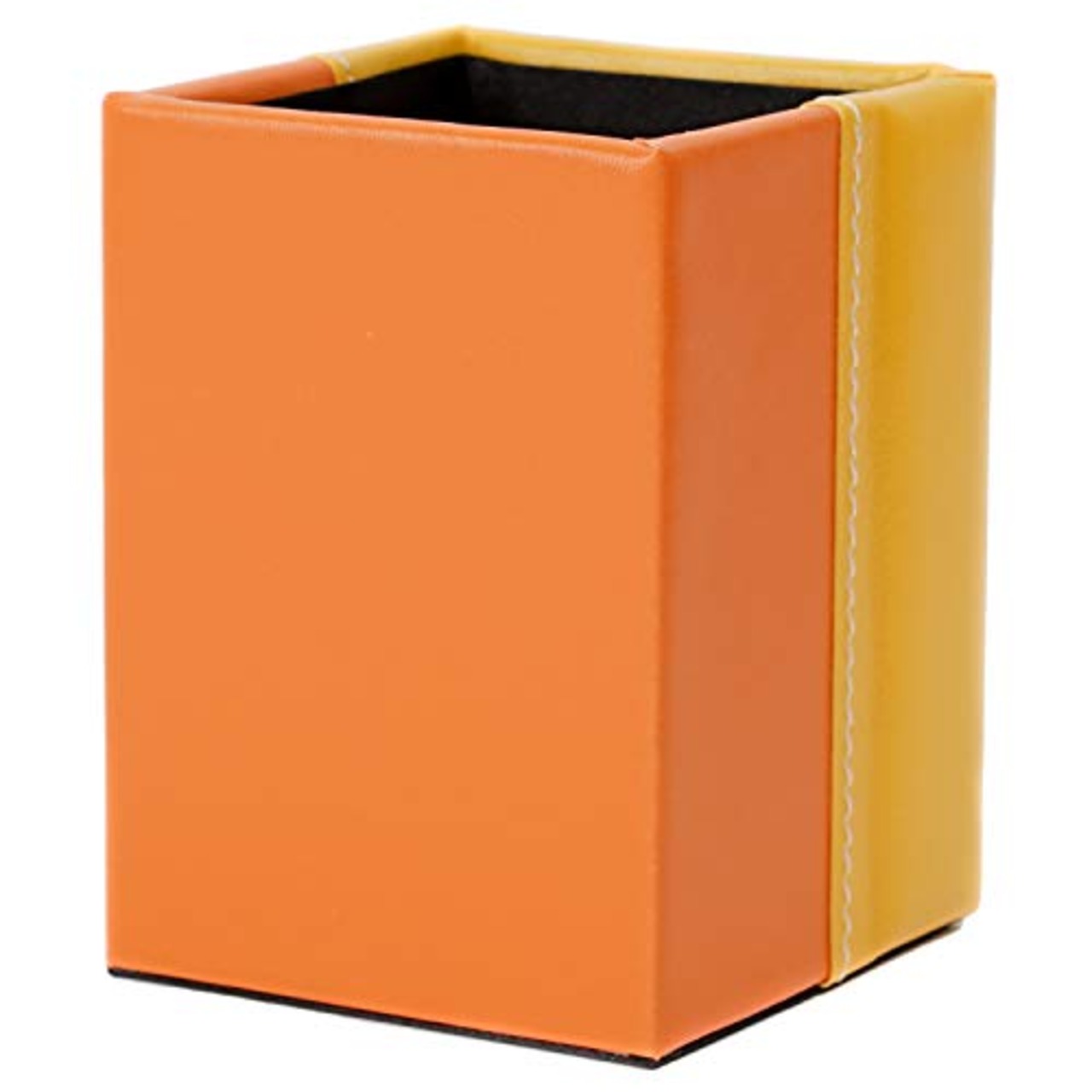 パール メガネスタンド オレンジ スクエア ツートンカラー