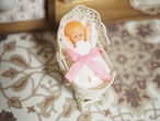 おくるみリボン・ピンク　小さなベビー 画像10