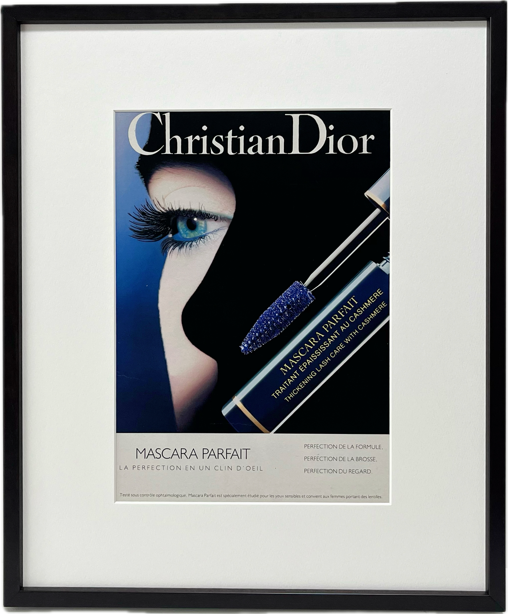 再入荷！1990 広告＞Chrisitian Dior クリスチャンディオール ポスター