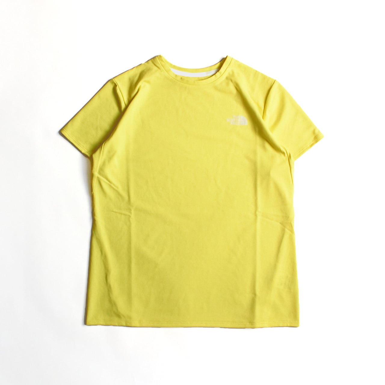 THE NORTH FACE(ザ・ノース・フェイス)S/S Enduro Crew(ショートスリーブエンデューロクルー)-サンイエロー(SY) レディースランニングTシャツ