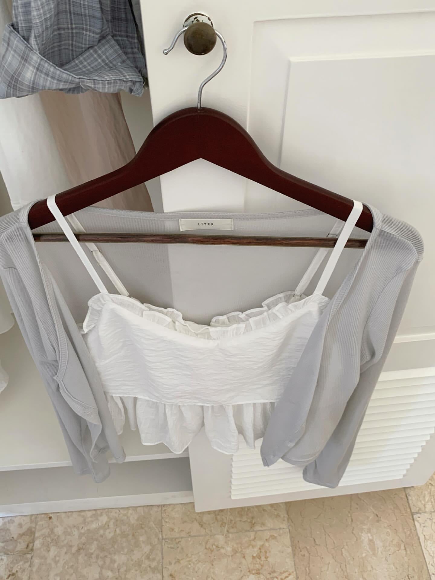 (予約)Liter / Mist summer tencel cardigan / 2color