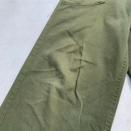 80's U.S.ARMY ベイカーパンツ ユーティリティーパンツ 米軍 オリーブ