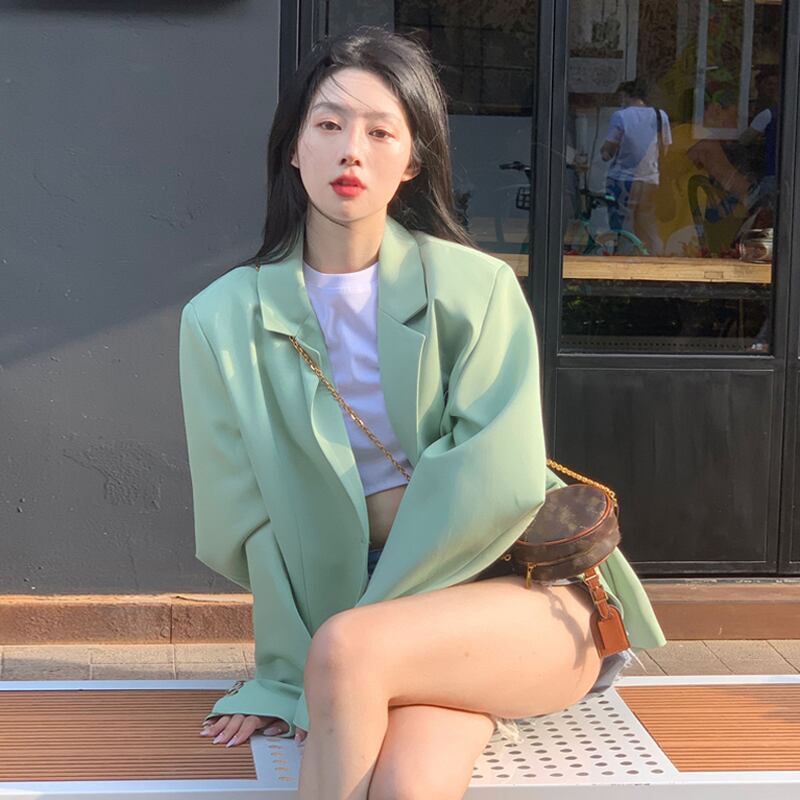 スプリングスタイルレディースジャケット トップス ストリート 春物 試着室34116805541