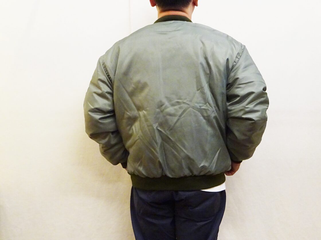 Au Vrai Chic BRITAIN/MA-1 JACKET/OLIVE | Pay ID