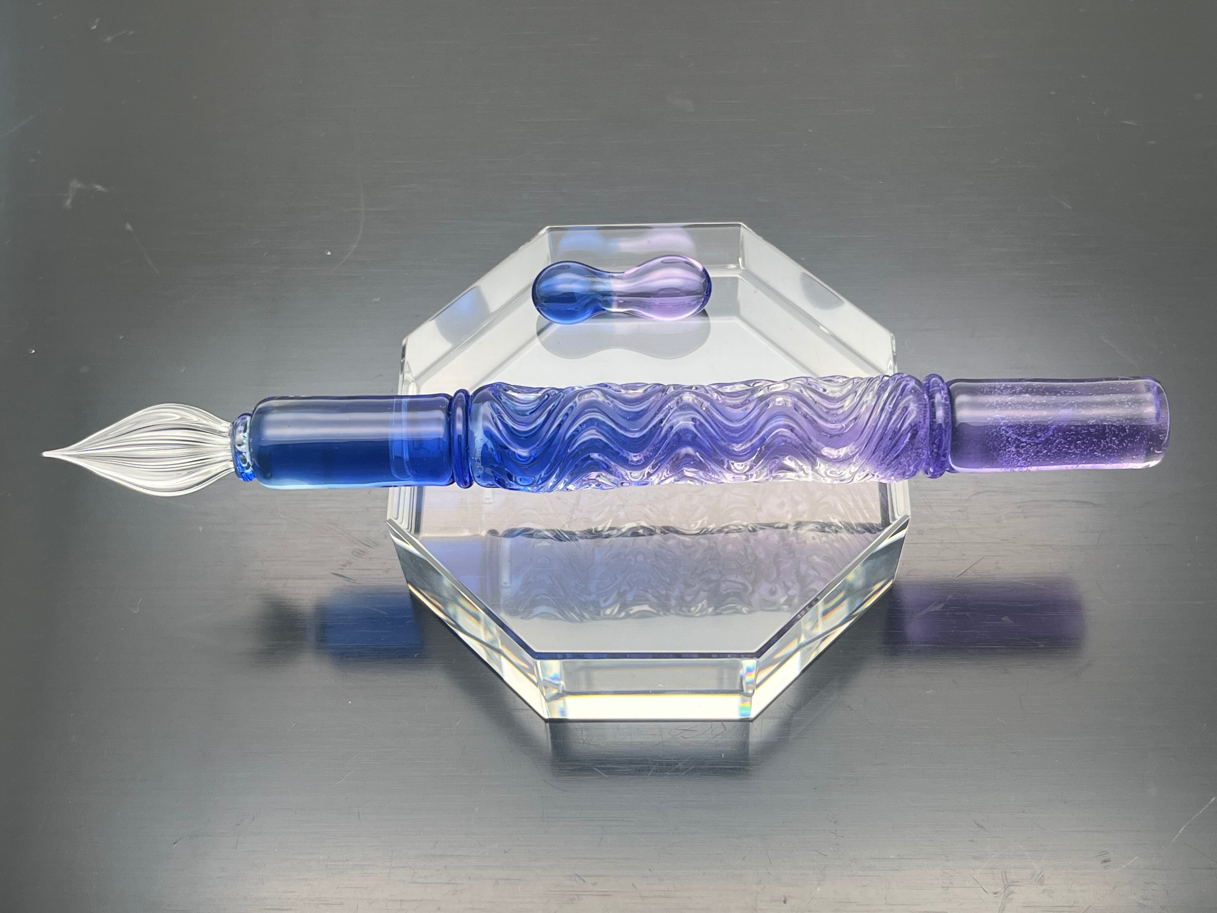 SB(スペシャルブレンド) Pシリーズリミテッド『紫陽花』ガラスペン