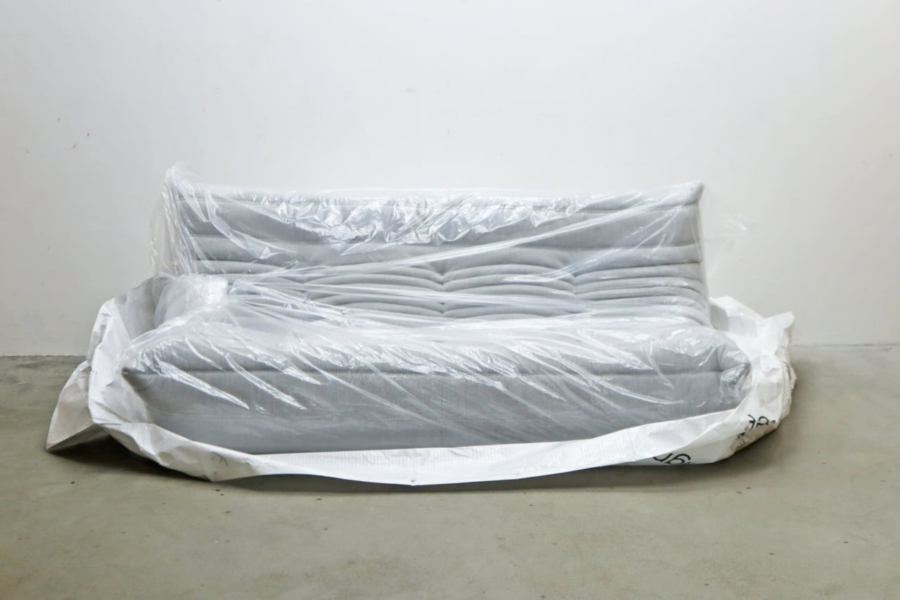 張り替え 未使用 ligne roset リーン ロゼ トーゴ 3P ソファ 張り替え 未使用 ligne roset リーン ロゼ TOGO トーゴ 3P