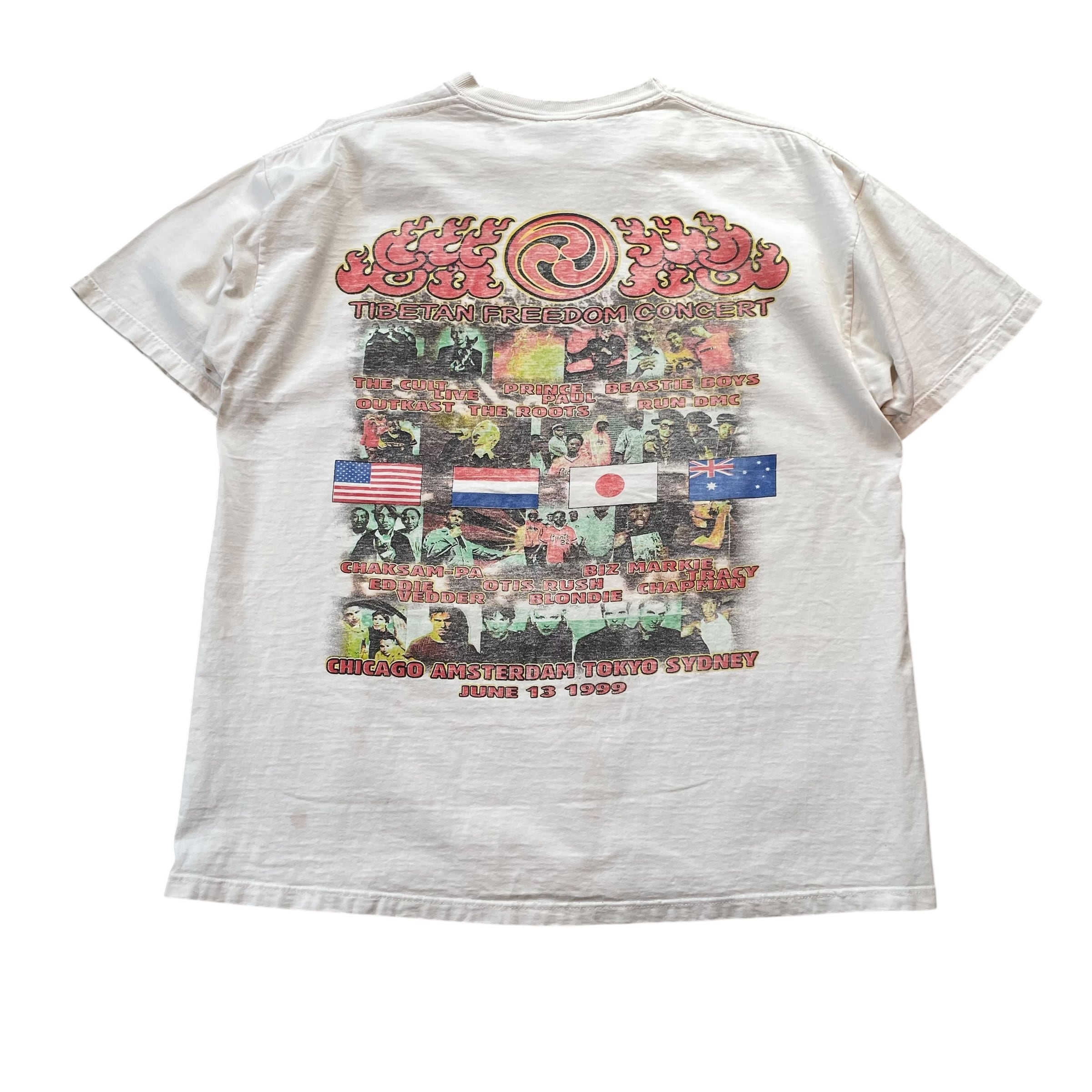 1999s TIBETAN FREEDOM CONCERT T-shirt | What