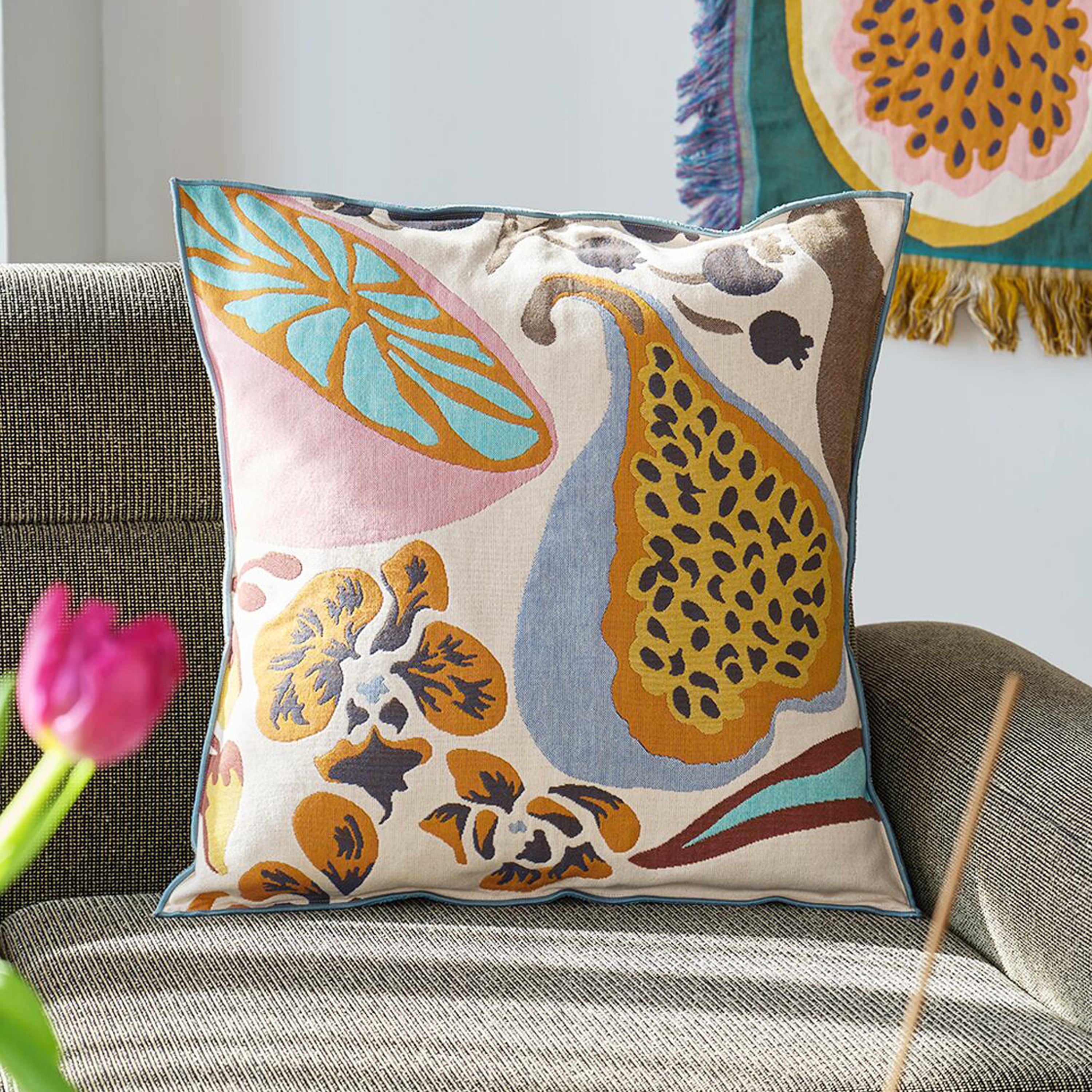 ✧ Mimosa Cushion 40×60 ✧ ヴィンテージ カンタキルト クッション
