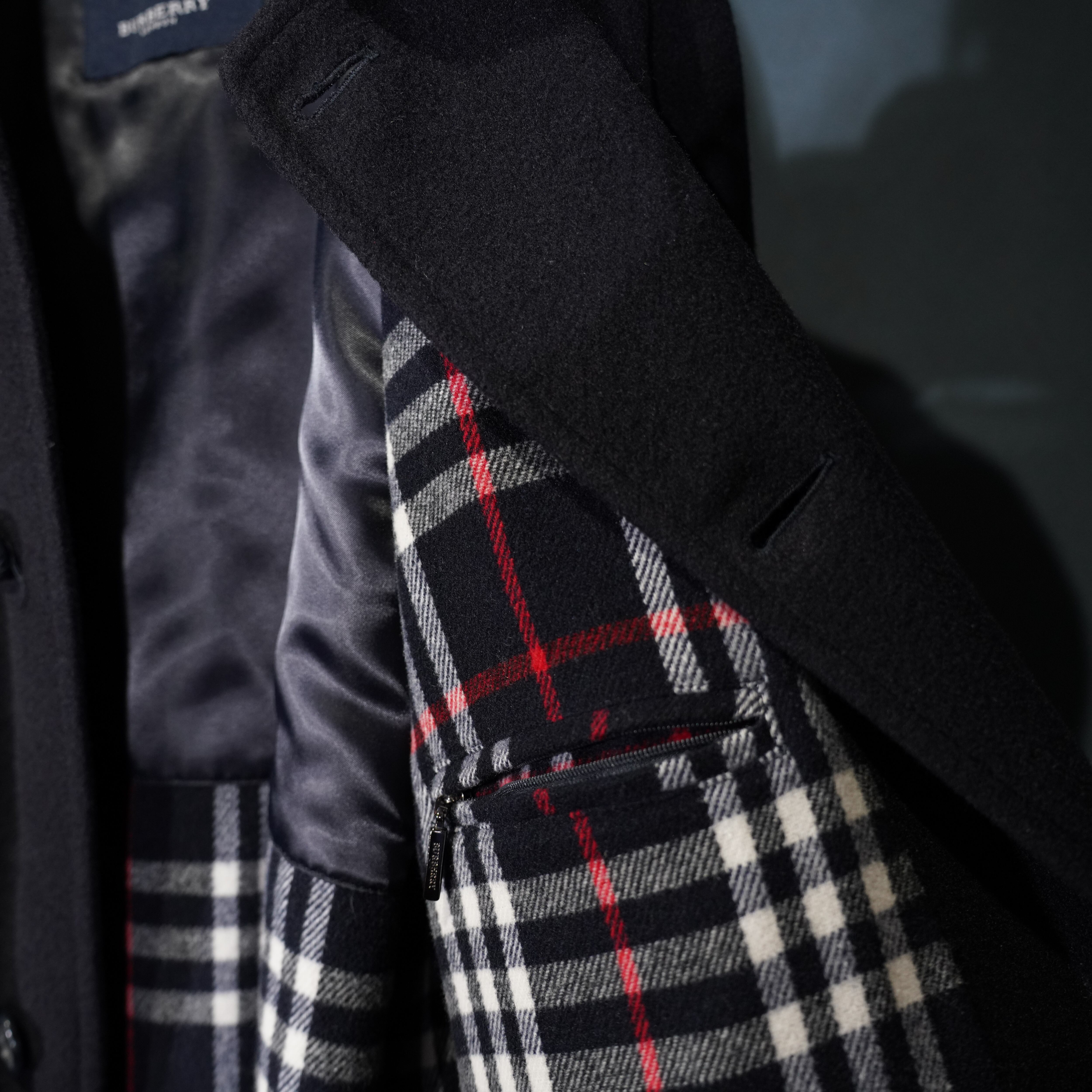 BURBERRYLONDONカシミヤ入りハーフコート BURBERRY LONDON CASHMERE100% HALF COAT/バーバリーロンドンカシミヤ