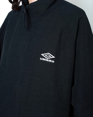 ssstein × UMBRO "LINEN NYLON TRACK JACKET〔BLACK〕"