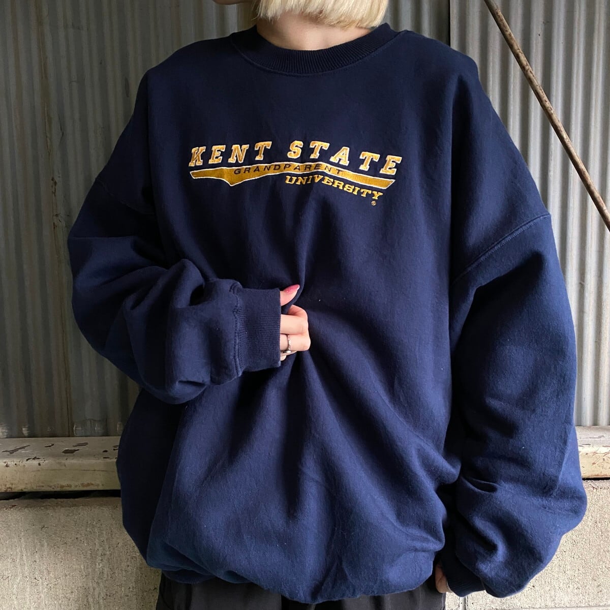 トップス　スウェット　ビッグサイズ　ブラック　黒　 2XL