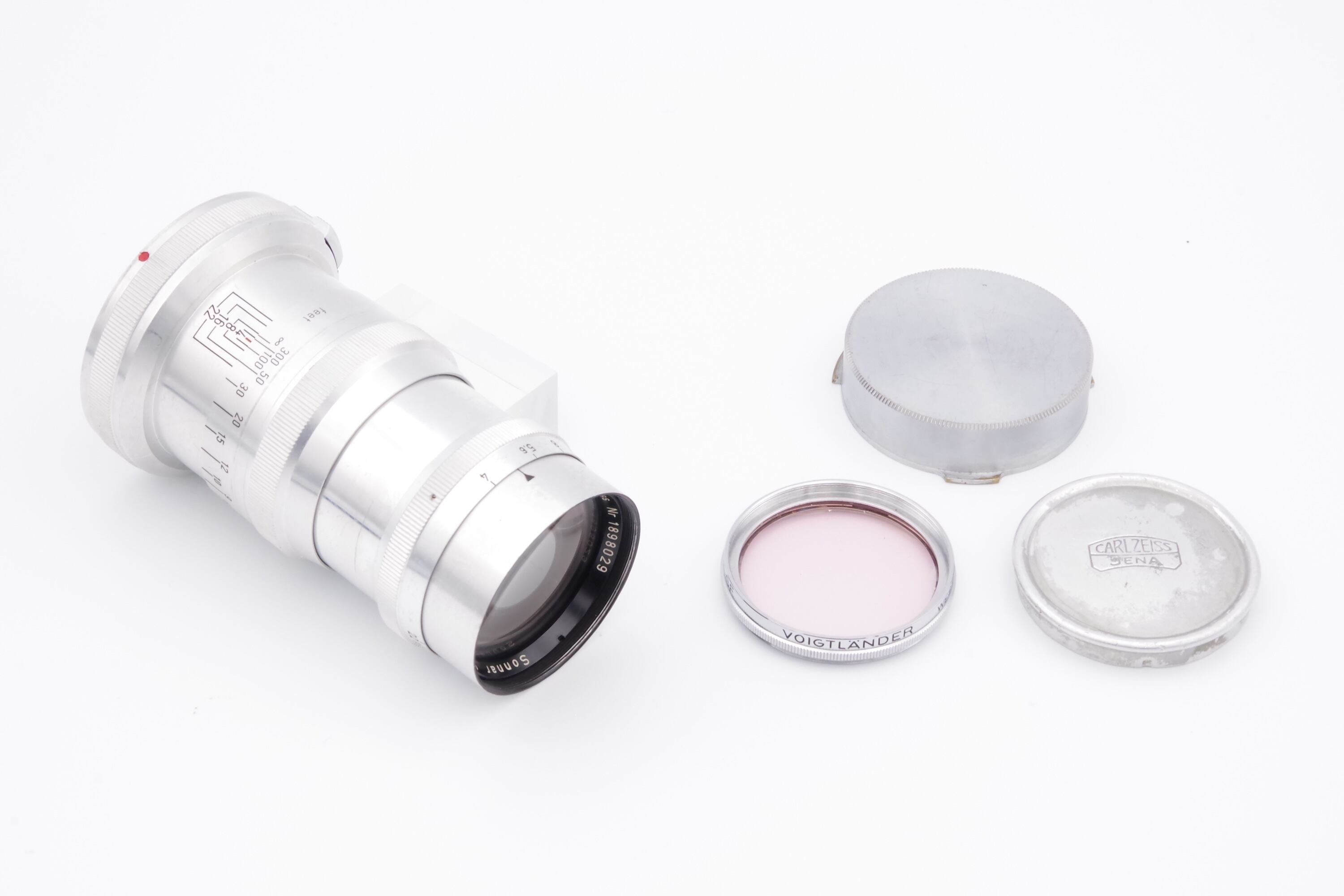 Carl Zeiss Jena Sonnar 135mm F4 旧コンタックスマウント Zeiss Ikon