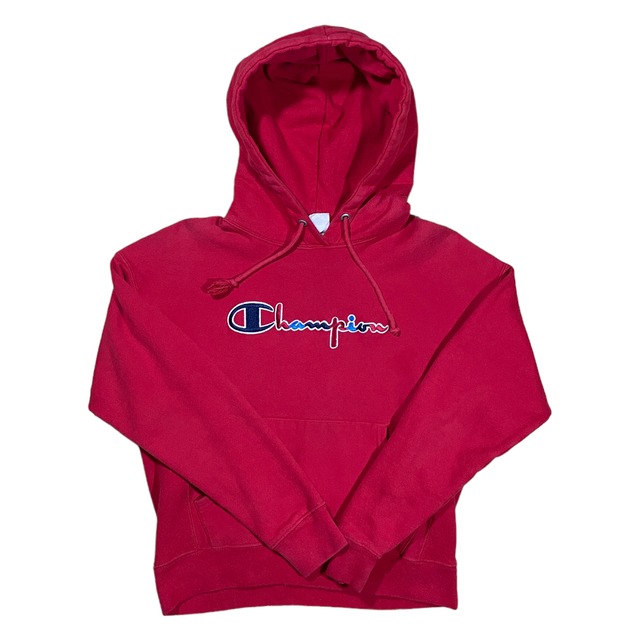 Champion reverse weave logo hoodie
