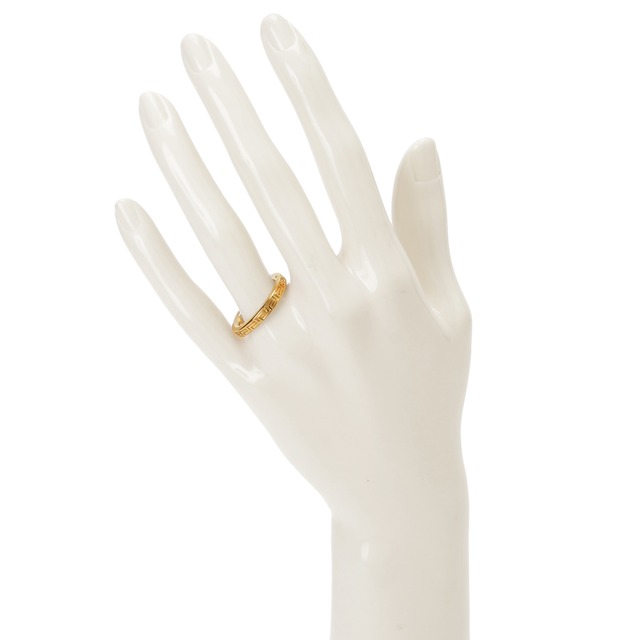 VERSACE ENGRAVED GREEK KEY RING DG56785 DJMT 3J000 GOLD 7号 9号 11号 13号