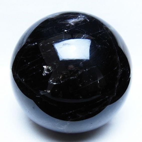 5.8Kg モリオン 黒水晶 丸玉 165mm スフィア 一点物 161-974