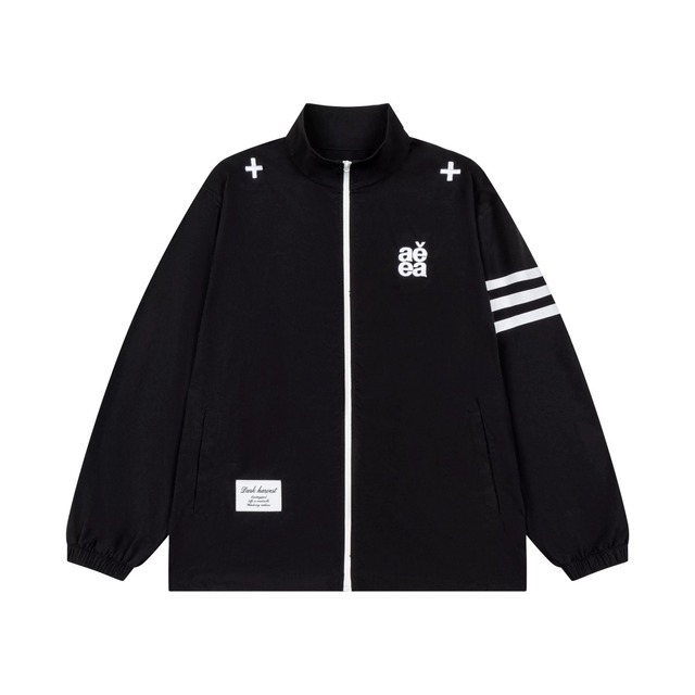 ロゴグラフィックアームラインジップアップジャケット 4col R02592
