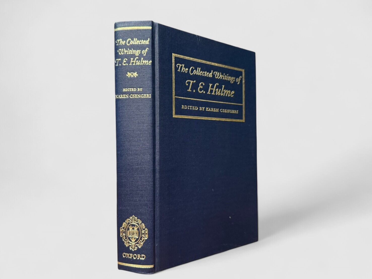 【SL781】【FIRST EDITION】The Collected Writings of T.E. Hulme(1994) /T.E. Hulme