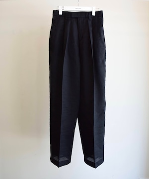 FUMIKA_UCHIDA / PT004 Monofilament/DOUBLE WAIST REVERSIBLE SLACKS