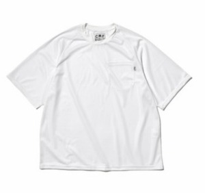 COMFY CMF OUTDOOR GARMENT QUICK DRY MESH PK TEE S/S White