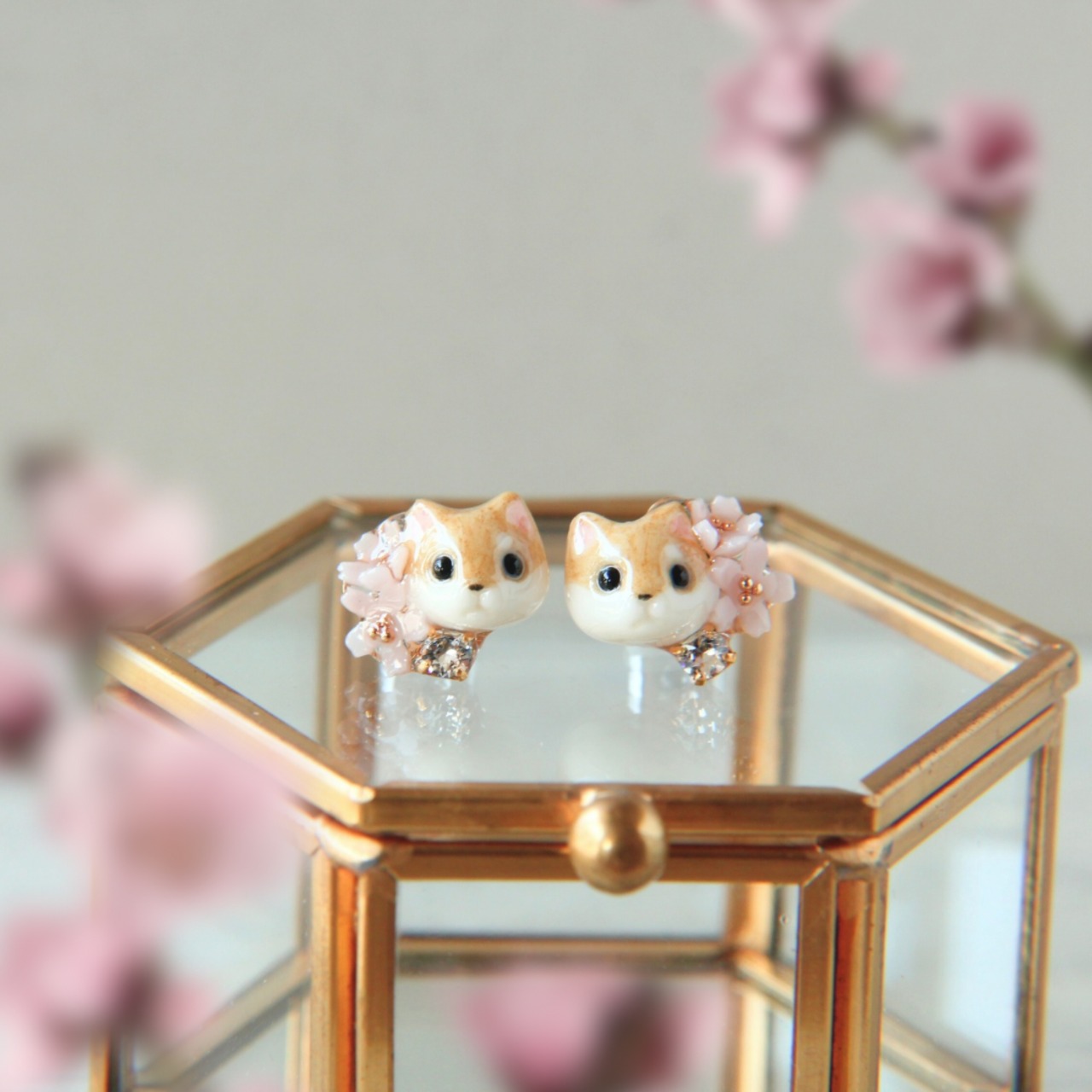 桜ピアス/イヤリング